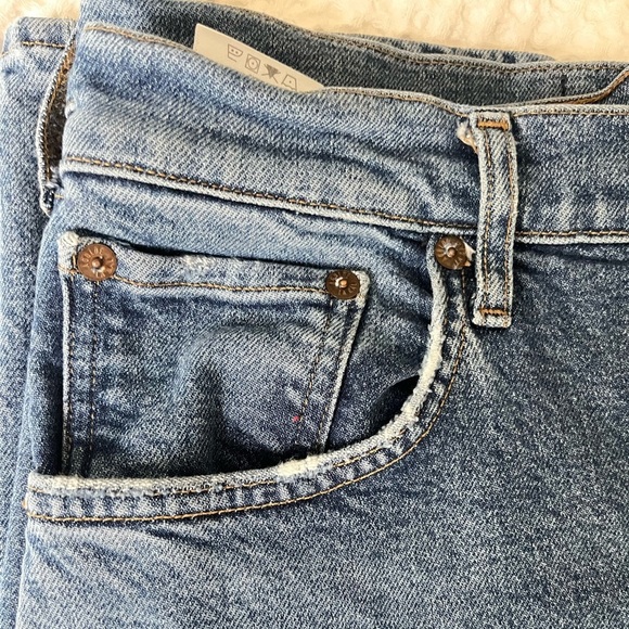 AGOLDE Riley High Rise Womens Jeans Straight Leg Size 31 - Picture 5 of 14